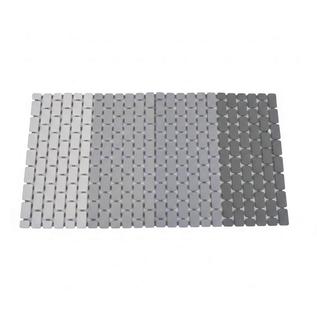 Коврик для ванной комнаты на присосках 40х73 см 4 цв в ассортименте 34404-17