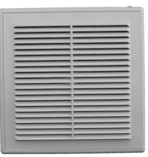 Решетка вент. в рамке с москит. сеткой регул. 200/200 со шнурком
