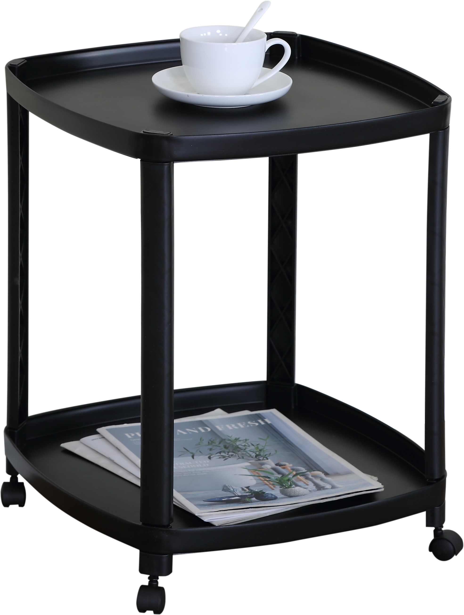 Столик журнальный GDX черный 40х40х49 см CN