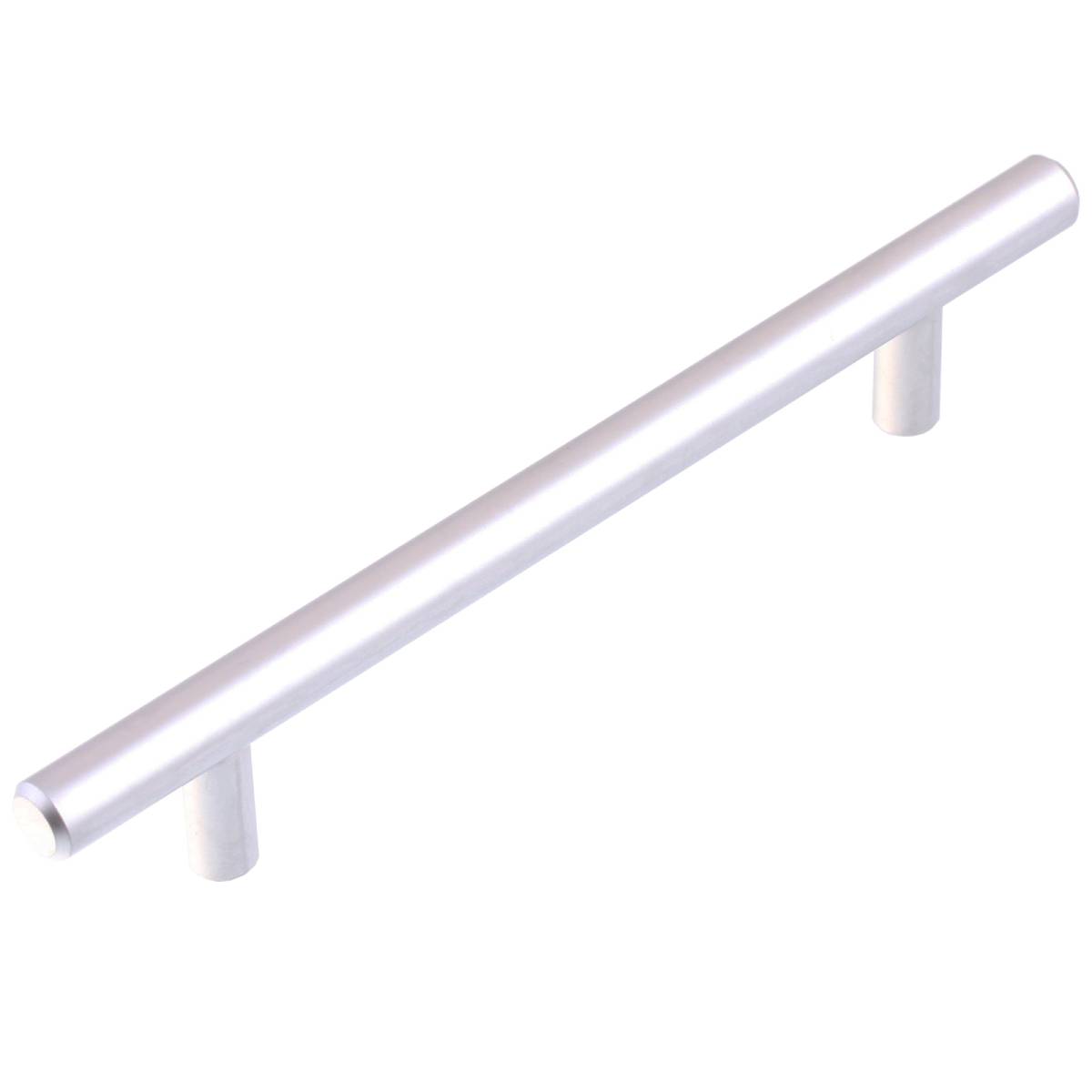 Ручка рейлинговая 128мм (матовый хром 1 шт)