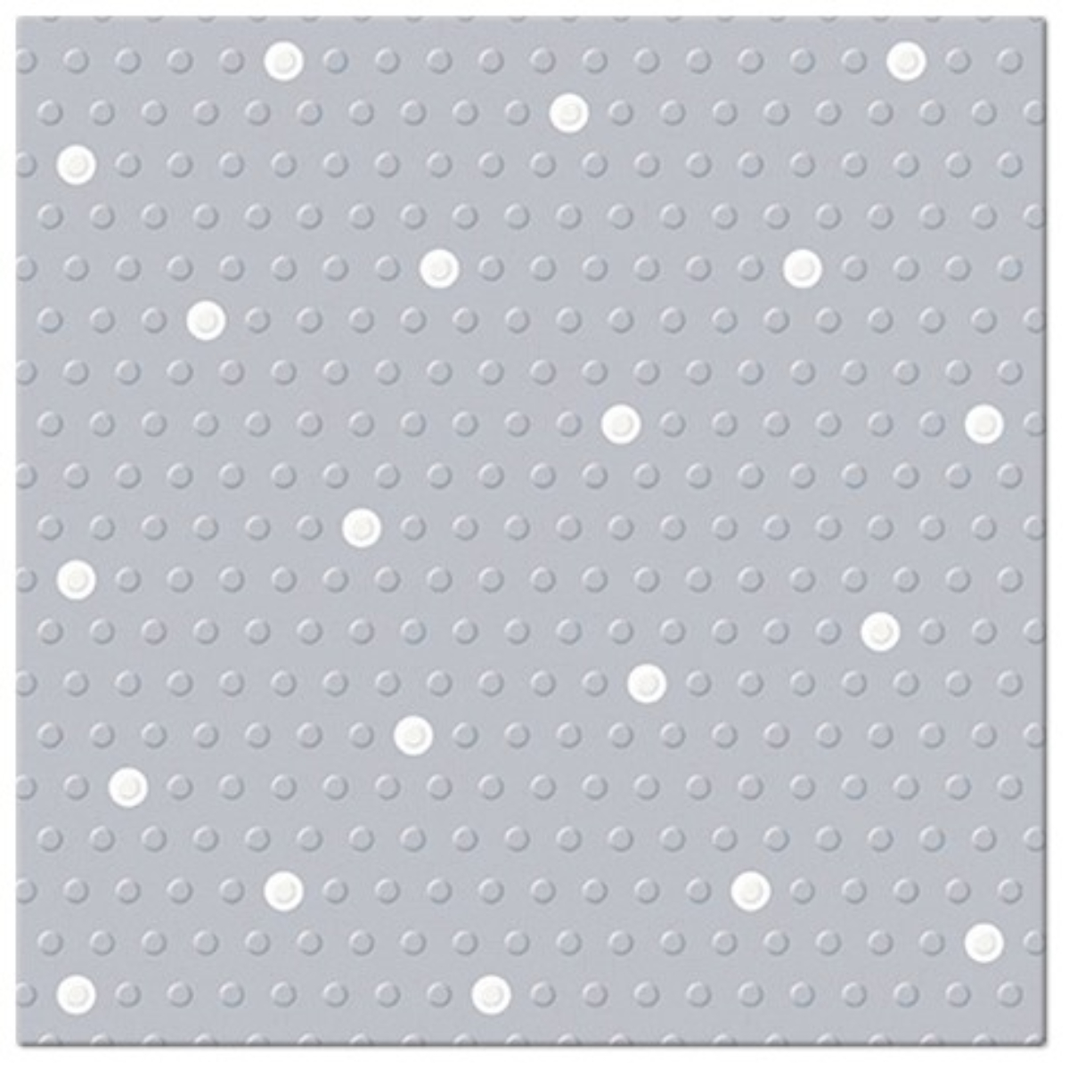 Салфетки бумажные PAW 3-х слойные 33х33 см уп.20 шт Точки белые SDL200080