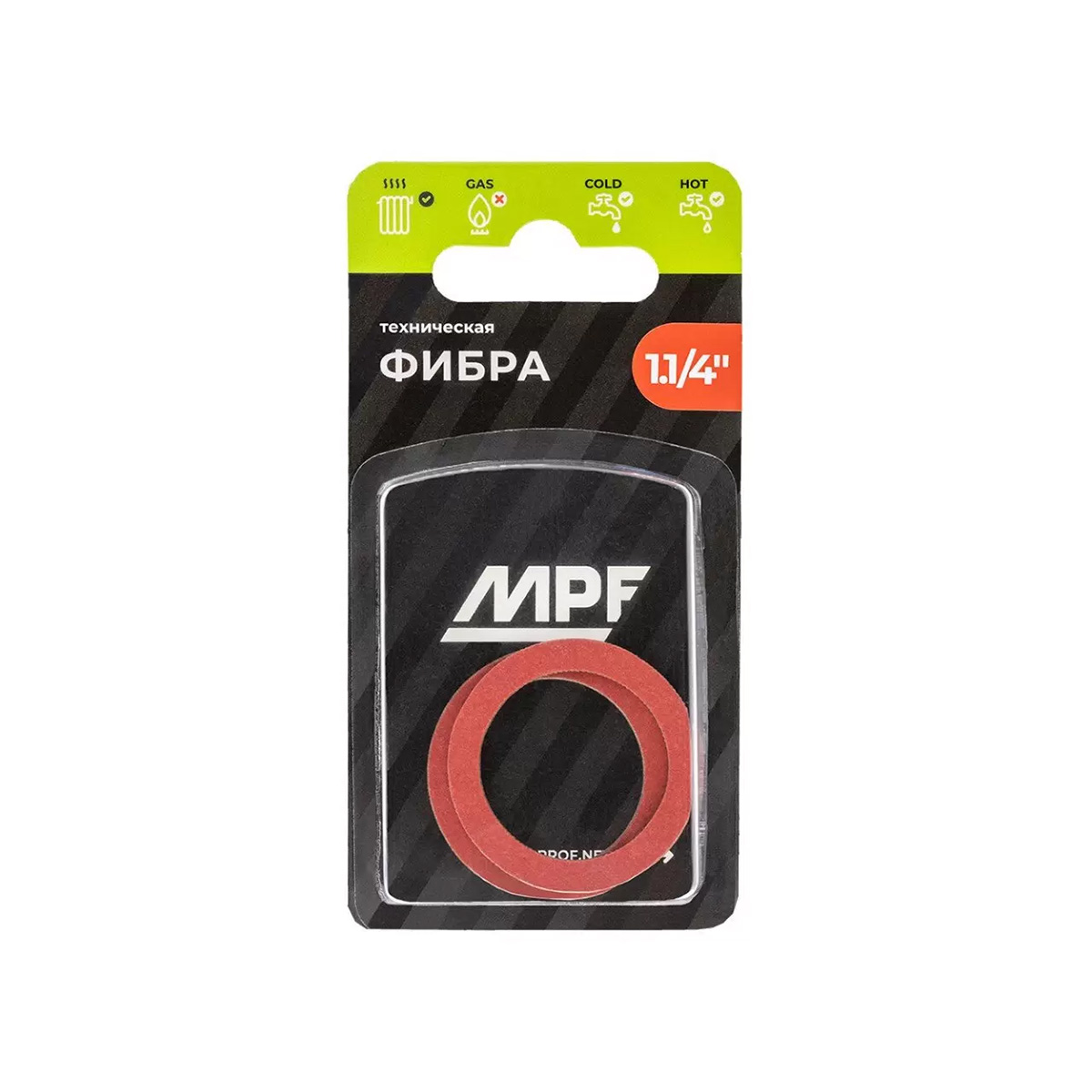 Прокладка из фибры MPF 1 1/4" (2 шт.), MP арт.ИС.131551