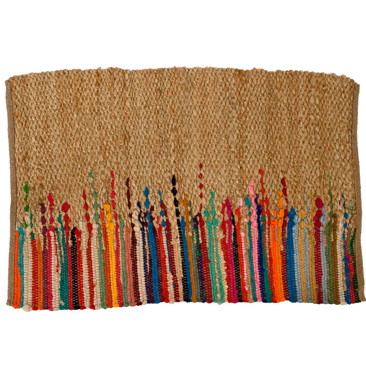 Коврик декоративный Summer Joy 90х60 см джутовый 877639 Kmg