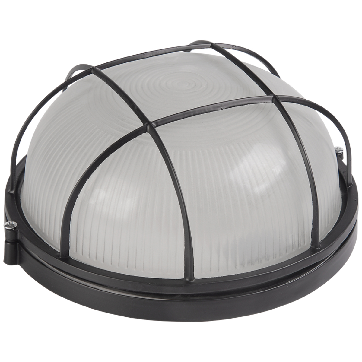 Светильник  НПП 1102 100Вт IP54 черный/круг с реш. ИЭК  LNPP0-1102-1-100-K02