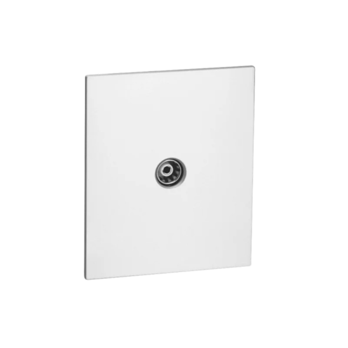 Розетка ТV с/у б/рамки QUATTRO ARCTIC WHITE UNIT (10)