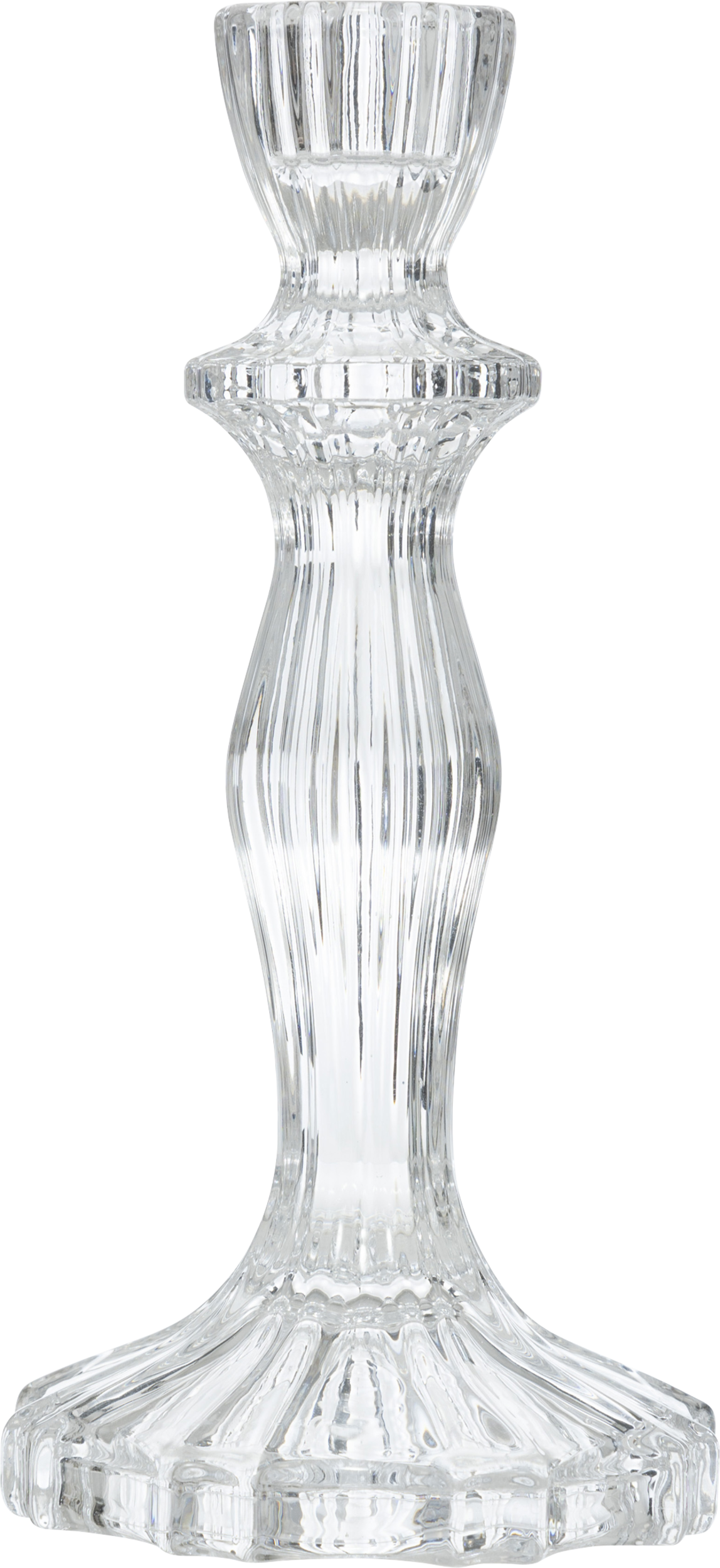 Подсвечник стеклянный Atmosphera 20 см 199424