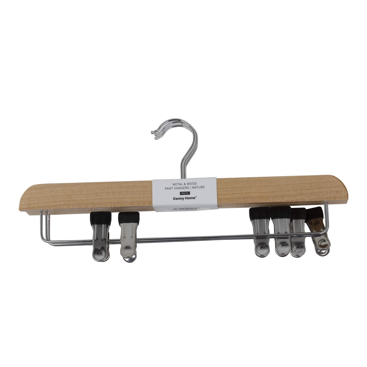 Набор вешалок для брюк и юбок DH 3шт 35,5х1,2см WH014-3