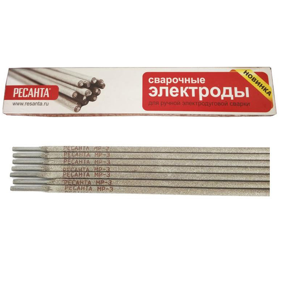Электрод Ресанта МР-3 Ф2,5 пачка 1 кг, шт
