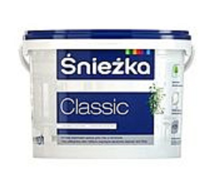 Краска Sniezka Classic белая 3 л Краска Sniezka Classic белая 3 л