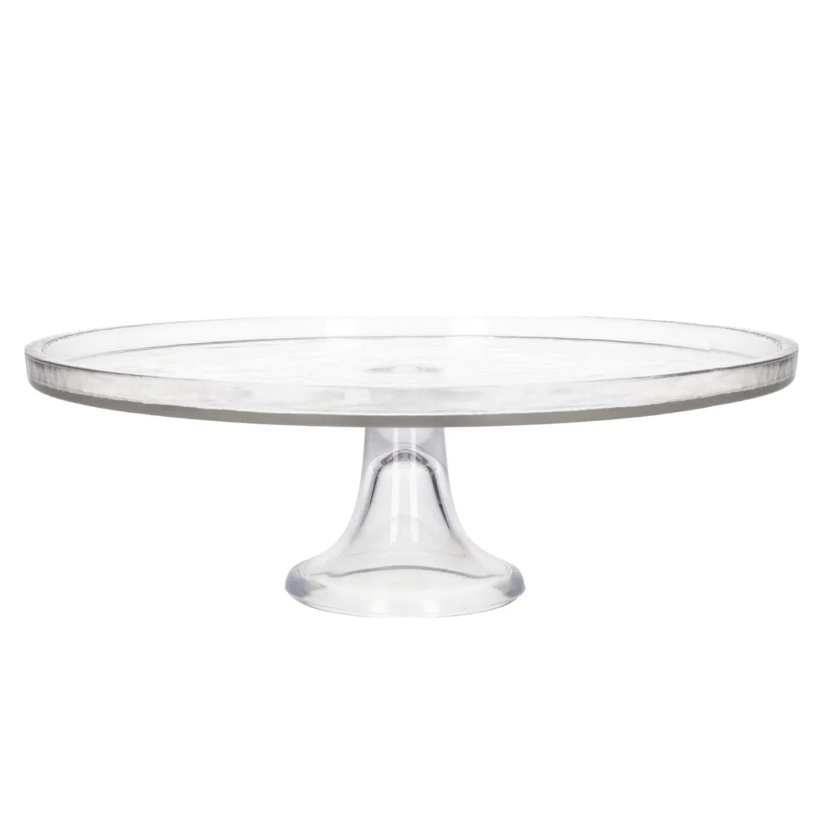 Тортница на ножке DH 33 смх10 см прозрачное стекло WY03-03