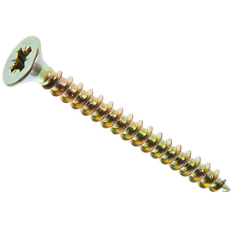 Саморезы универсальные желтые 5,0х 20 (16 шт)