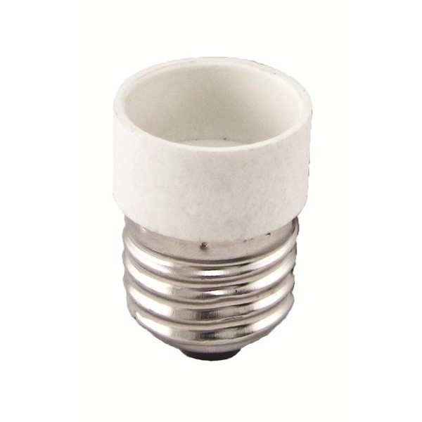 Переходник Е27-Е14 белый