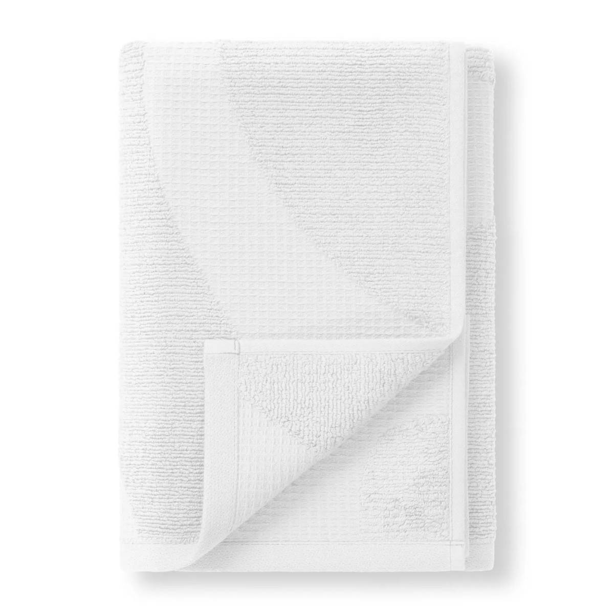 Полотенце махровое "Verossa" Wave Texture 50х90 см 480г/м2 белый 797245