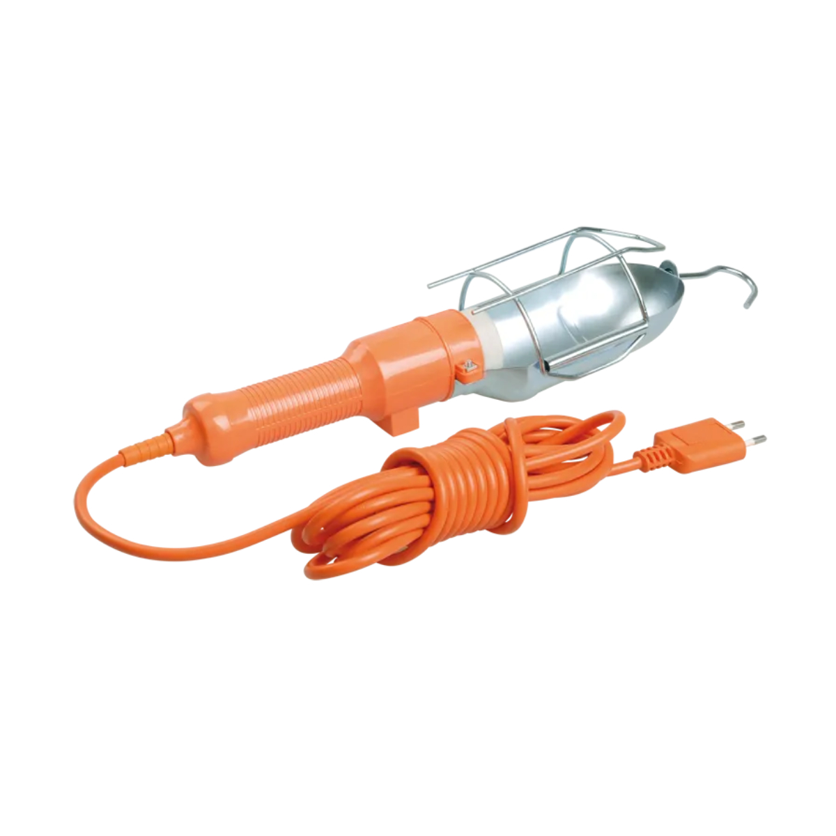 Светильник УП-1Р 2Р/10м переносной плоская вилка с выкл 2*0,75 ИЭК WSP20-10-K09