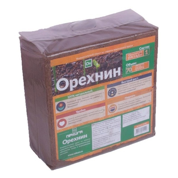 Субстракт кокосовый Nekura Орехнин-1, 70 литров