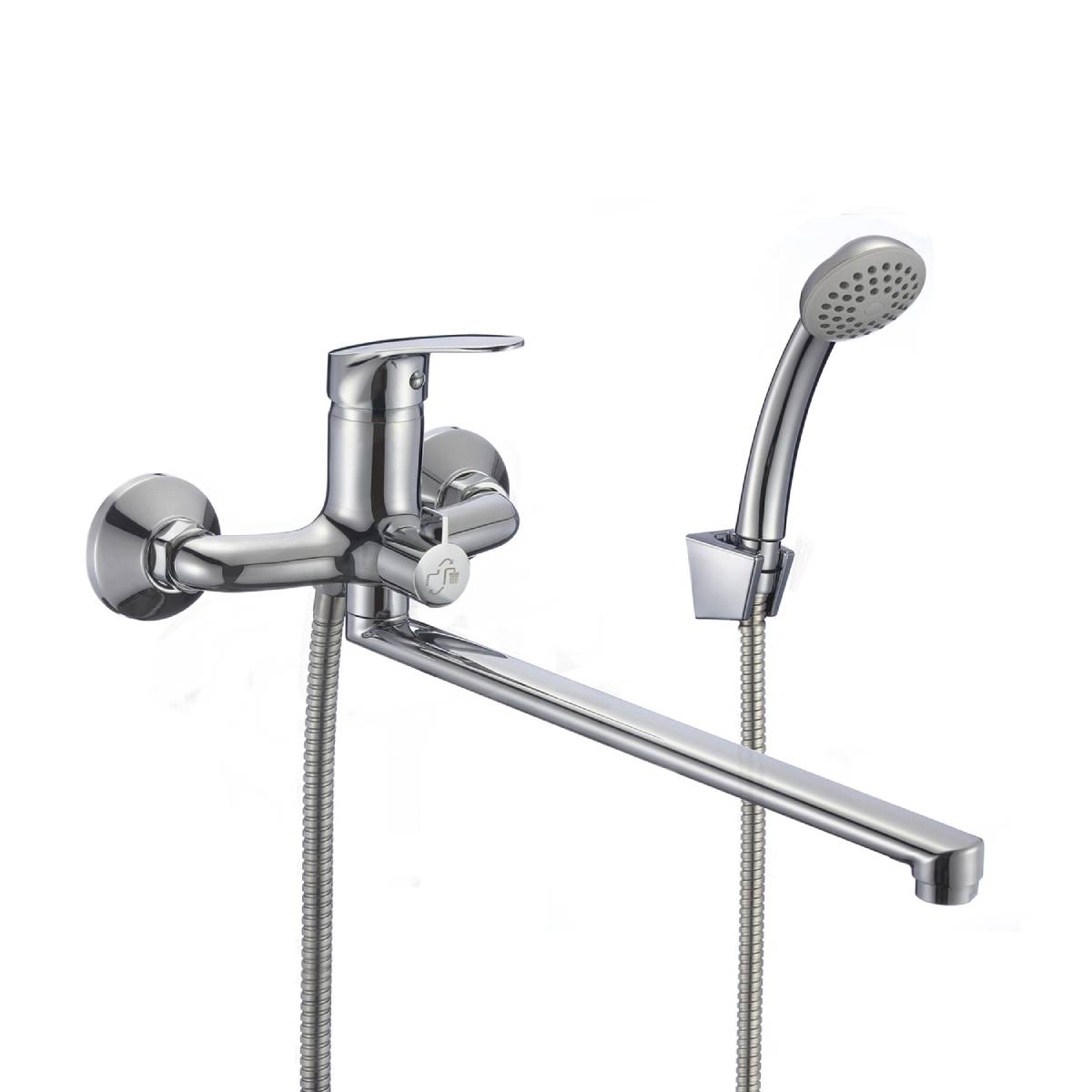 Смеситель в/д с длинным изливом, Simp, Milardo, SIMSB02M10