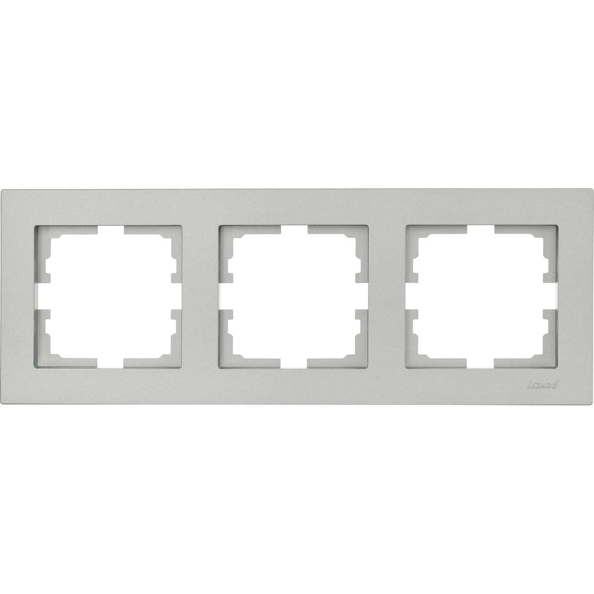 Рамка VESNA 742-3500-148 3-ая горизонтальная платина