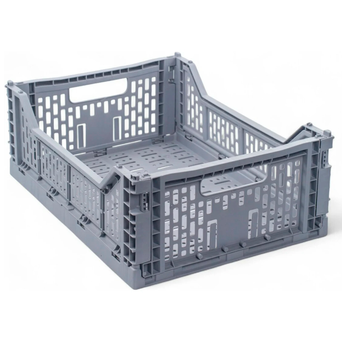 Корзина для хранения складная CASSA размер M серая 15л G-635-G