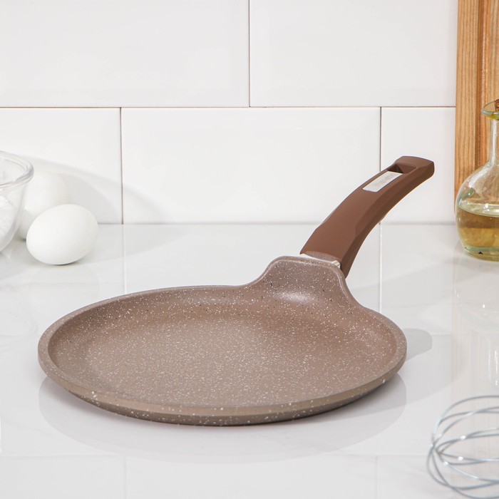 Сковорода блинная Гранит 24 см а/п Brown 14806