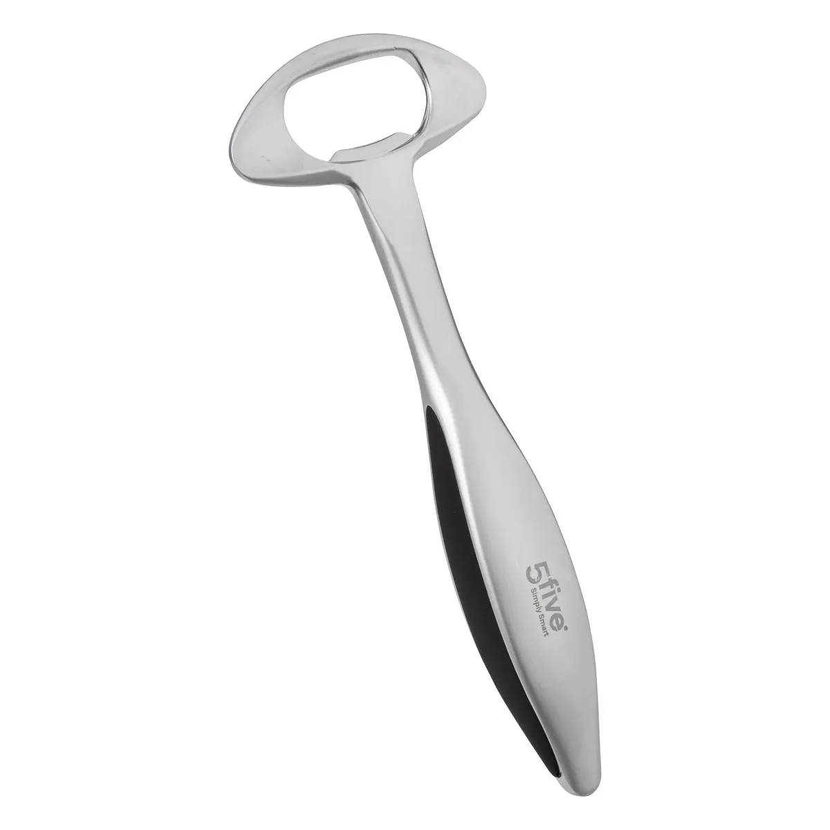 Открывалка для бутылок 5Five с прорезиненной ручкой нерж сталь 189888
