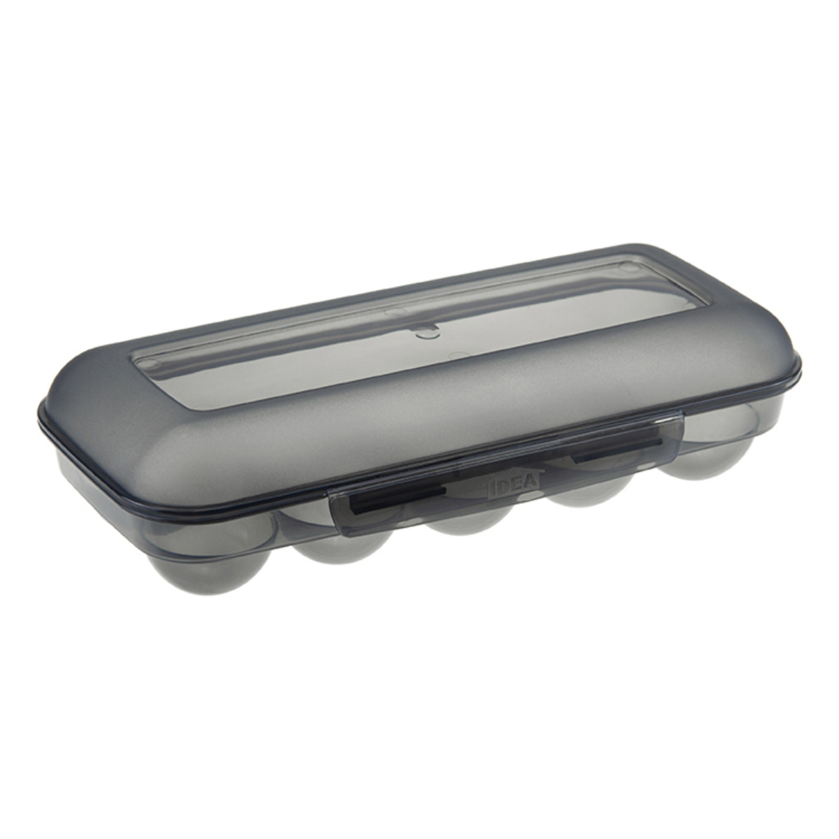 Контейнер для яиц (на 10 шт.) черный прозрачный М 1209