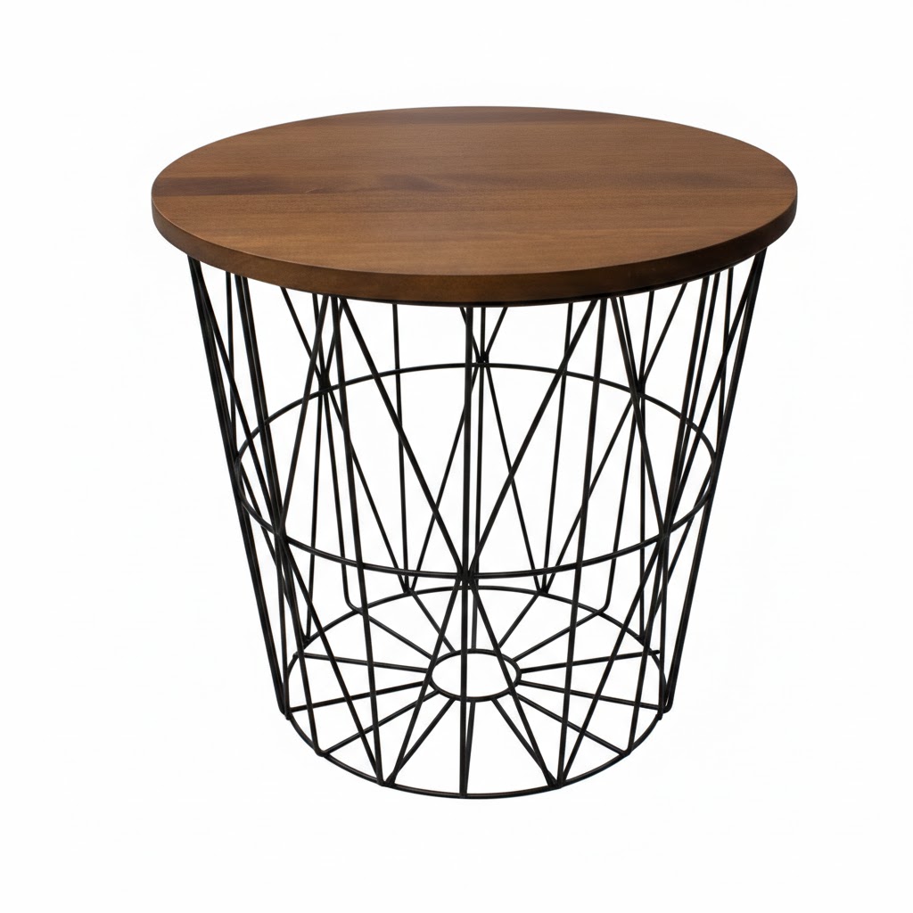 Столик журнальный Сетка 45,5х45,5х49 см черный LFX-5 CN