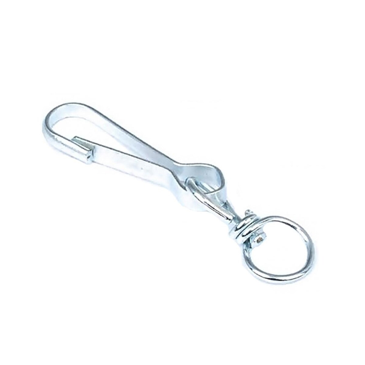 Карабин с вертлюгом оцинк. 50 мм (2 шт) упак