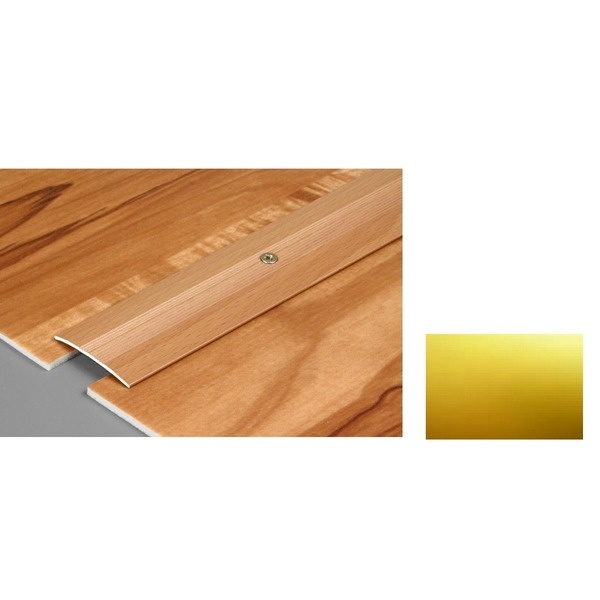 Планка порожная  ПС 03. золото.1,8м