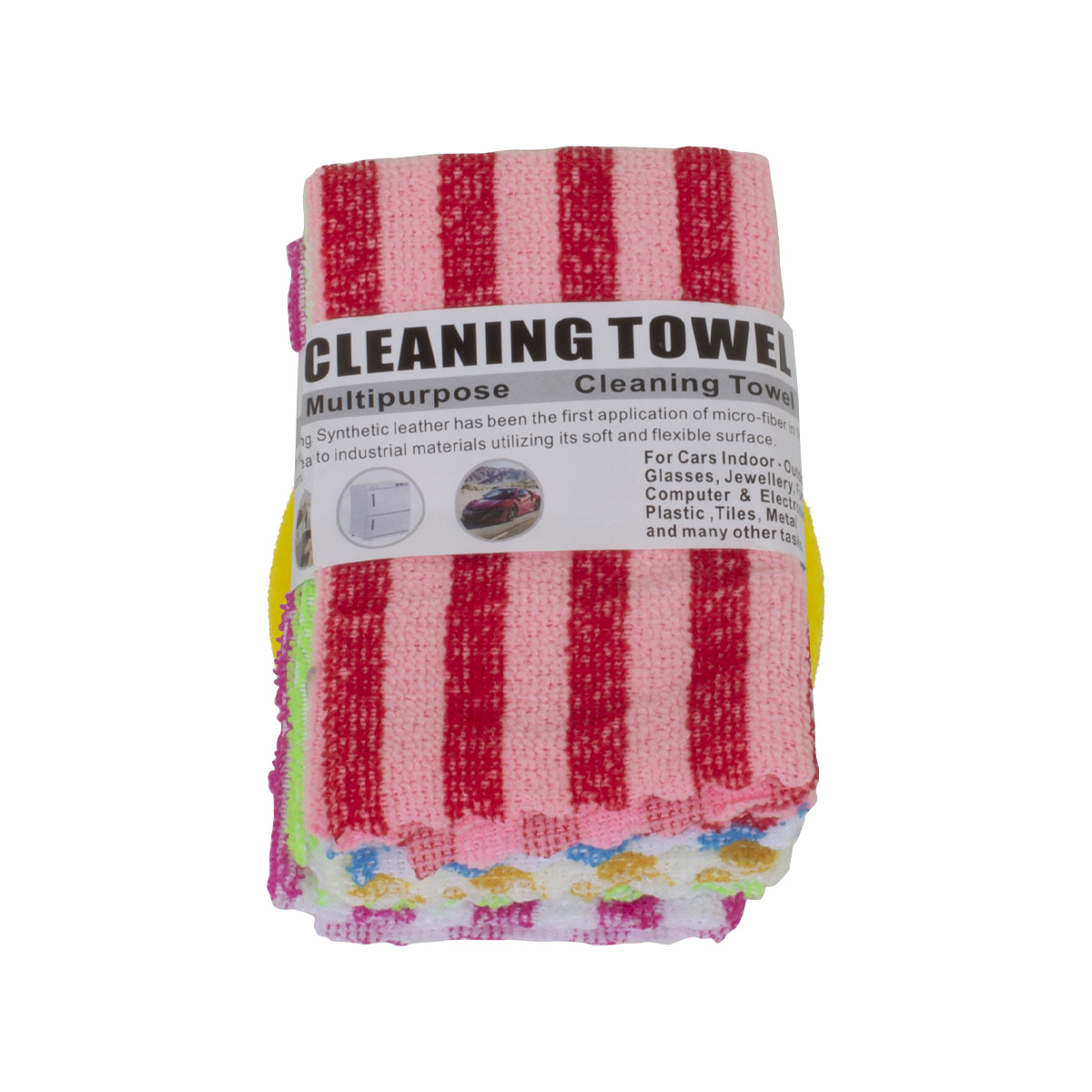 Набор салфеток 5шт в упак универсальные в полоску CN