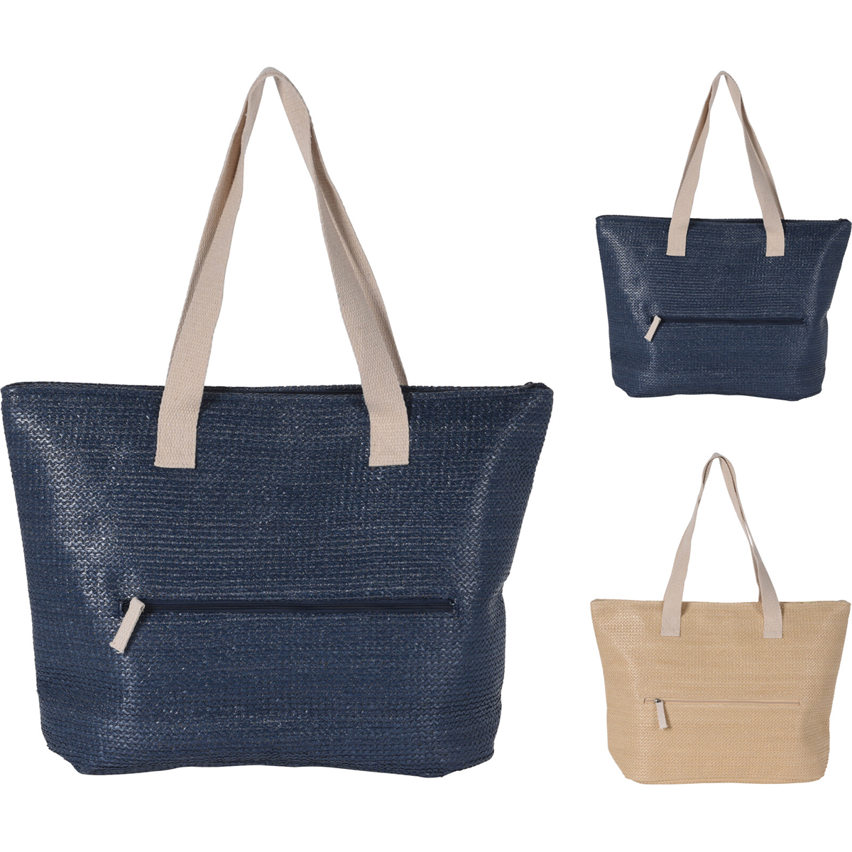 Сумка пляжная изотермическая 42х30 см 2 цвета в ассорт.C86000330 К