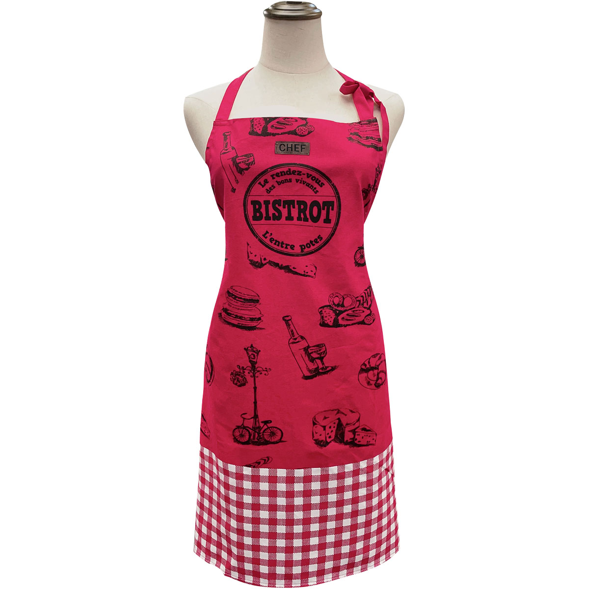 Фартук кухонный Luance CHEF BISTROT 65х80 см хлопок 430091027