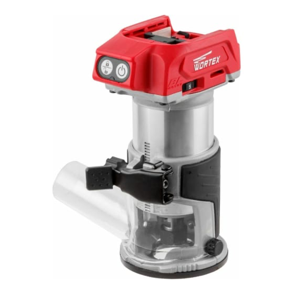 Фрезер кромочный аккум. WORTEX CMM 1835 в кор. ALL1 SOLO, арт.CMM183502629