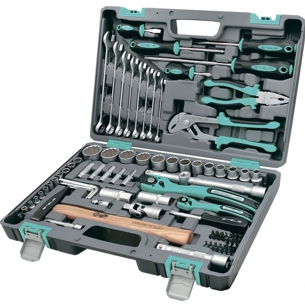 Набор инструментов 76 предметов 12 гранные головки // STELS (Арт. 14116)