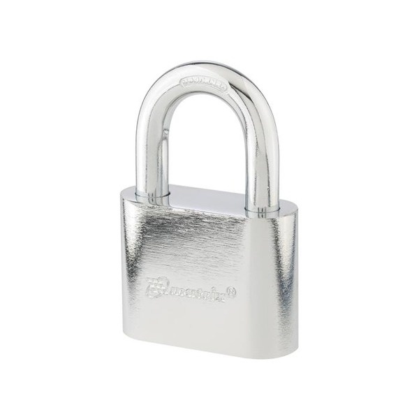 Замок навесной, хромированное покрытие 60 мм// MATRIX
