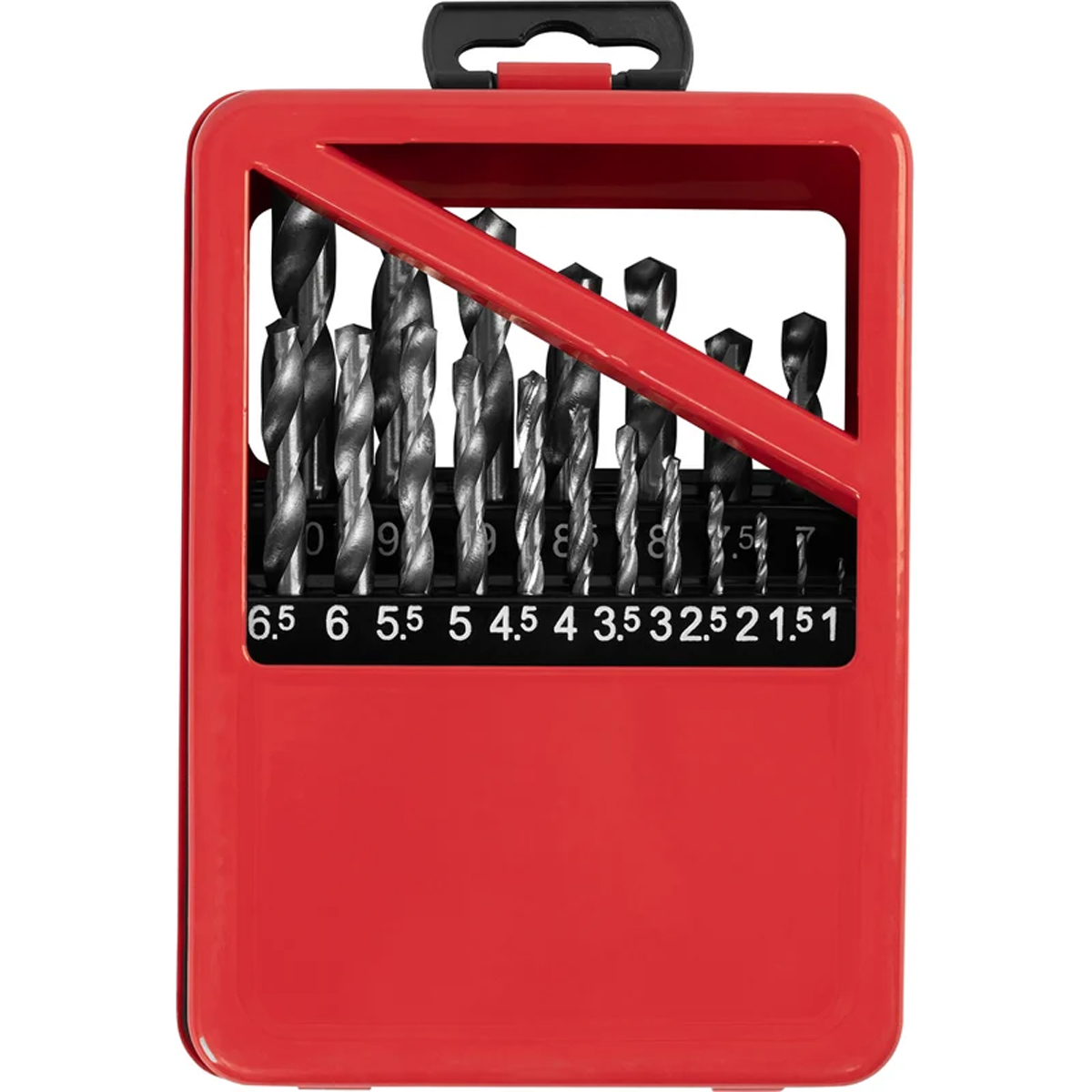 Набор сверл HSS Matrix 19шт металл кейс 72388