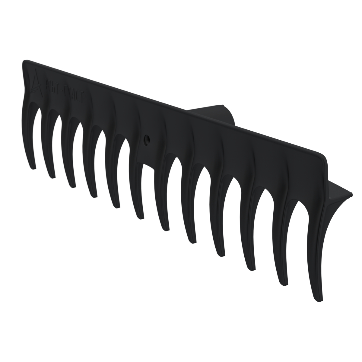 Грабли садовые 12 зуб. б/черенка "Агроном Премиум" пласт. (50) АП 133