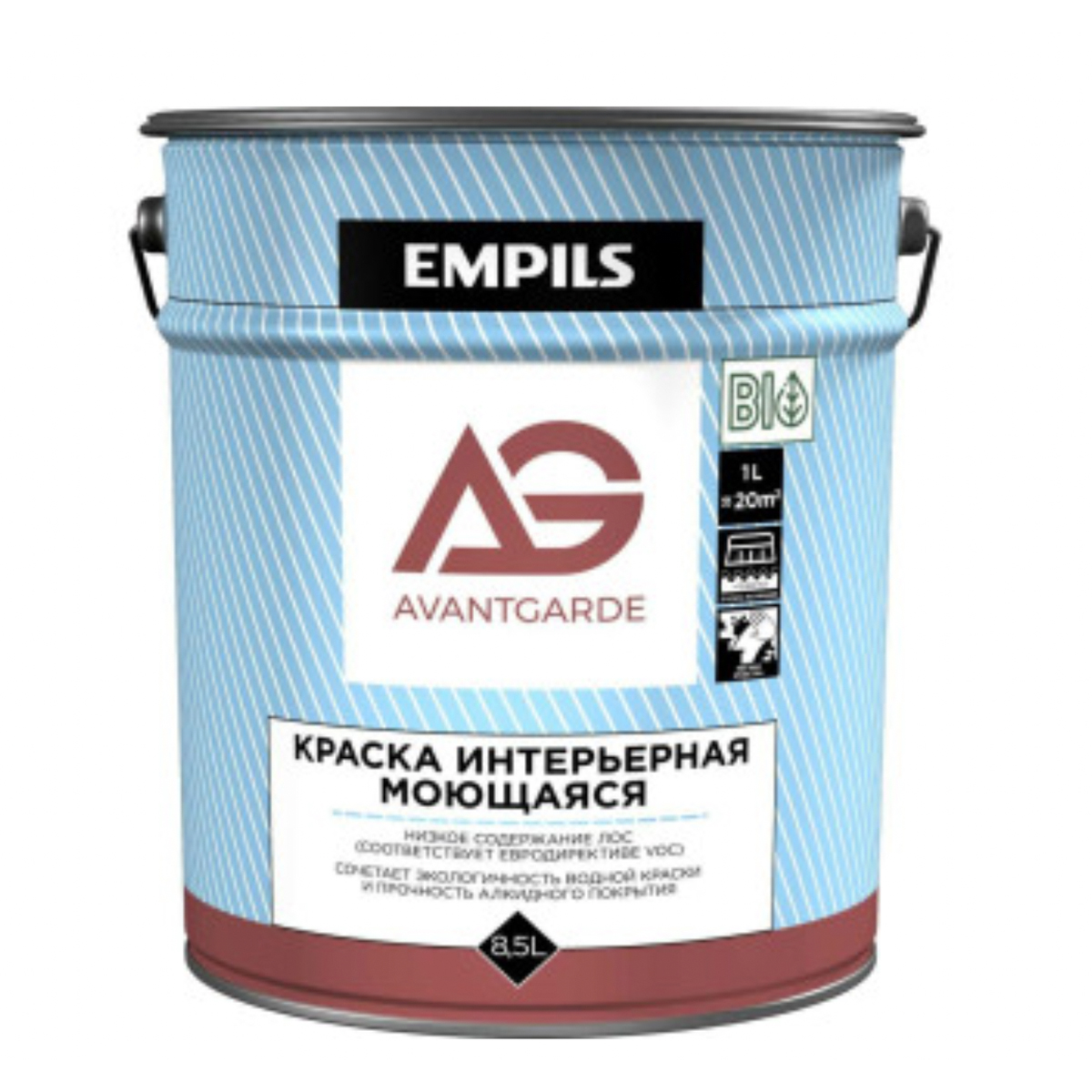 ВДАК интер моющ матовая (база А) 11,6 кг AvantGarde_(2713)