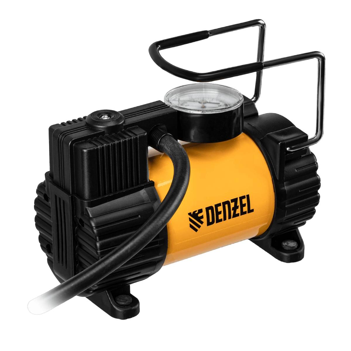 Компрессор автомобильный AC-37, 12 В, 7 атм., 37 л/мин, автомоб. предохранитель// Denzel