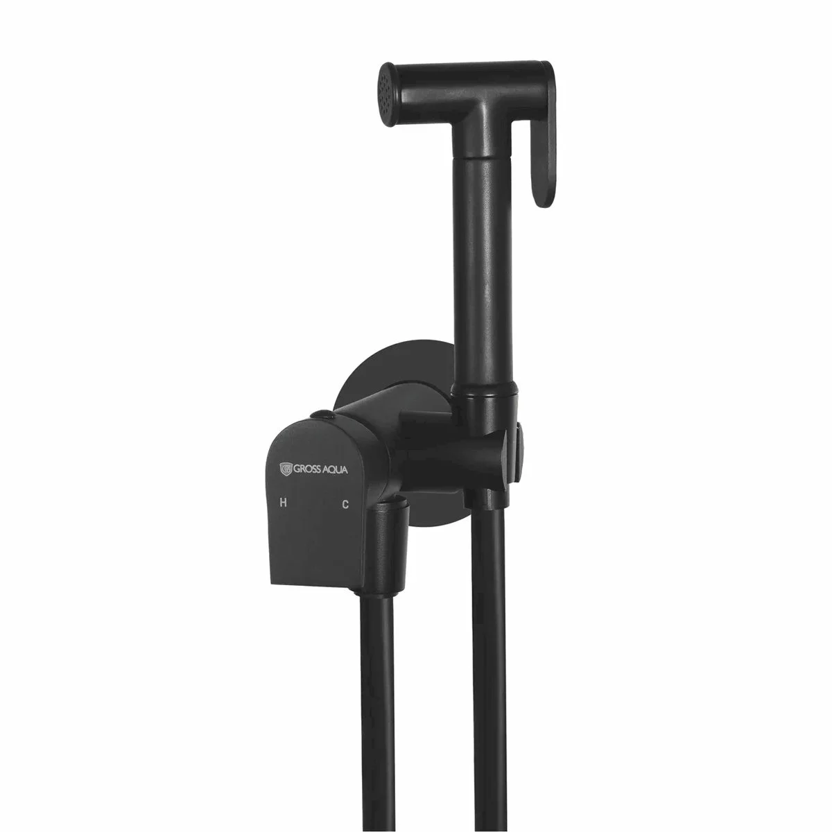 Смеситель с гиг.душем Gross Aqua Bidet Evo GA042602MB встраиваемый