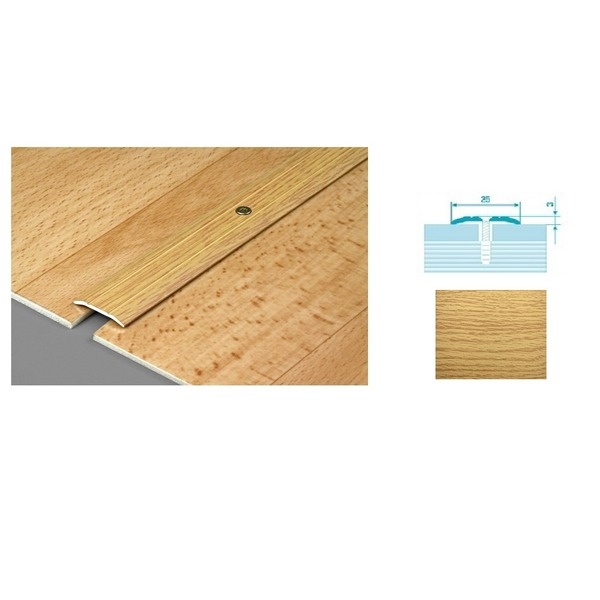 Планка порожная  ПС 01. дуб светлый.1,35м