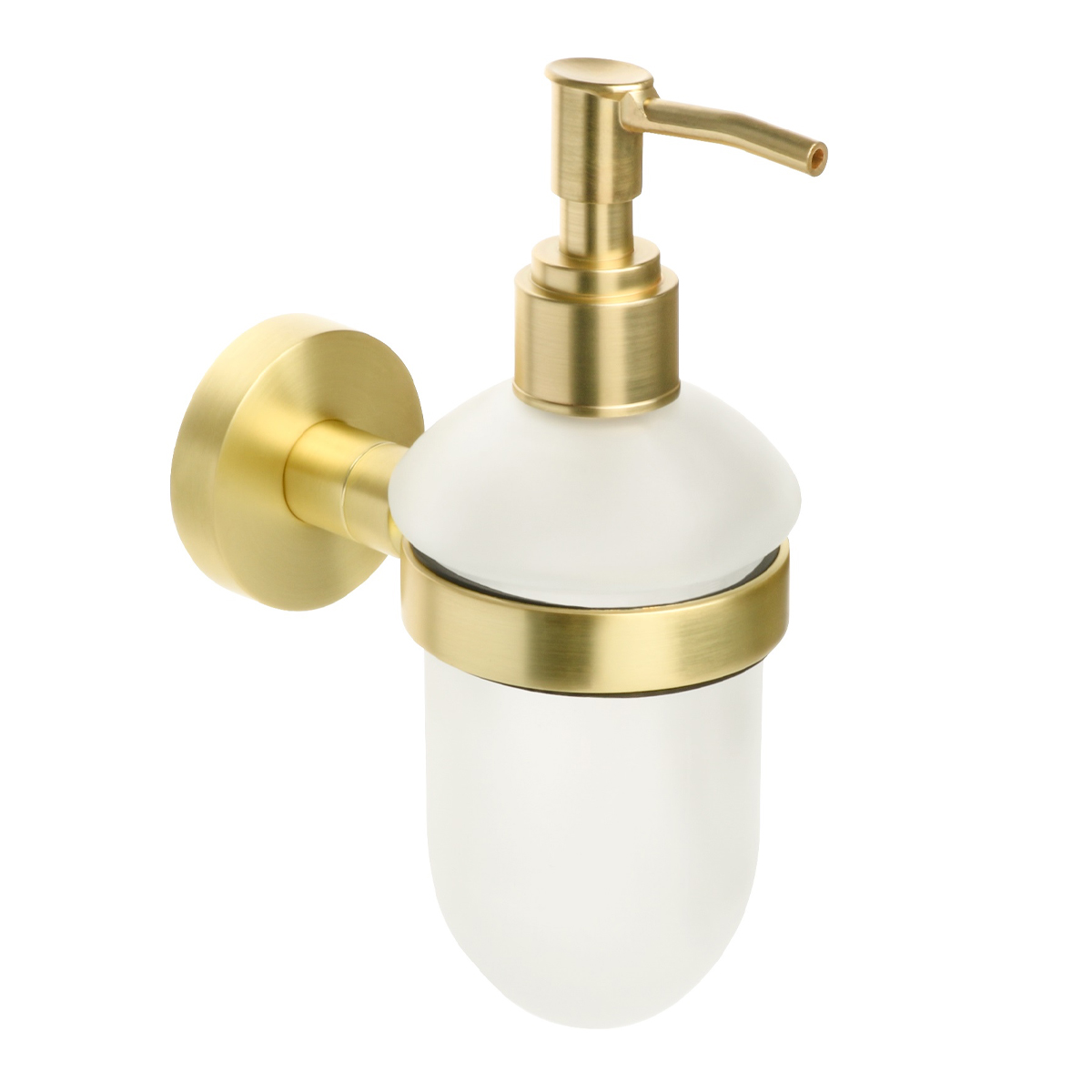 Дозатор жидкого мыла FIXSEN "COMFORT GOLD" золото-сатин FX-87012