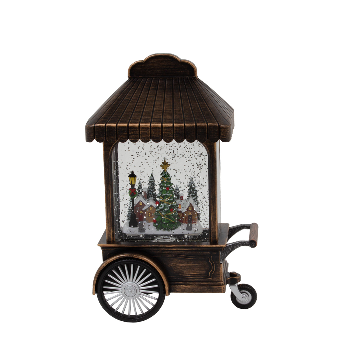 Декорация НГ Тележка 14х7,7х22 см WDL-24022E CN