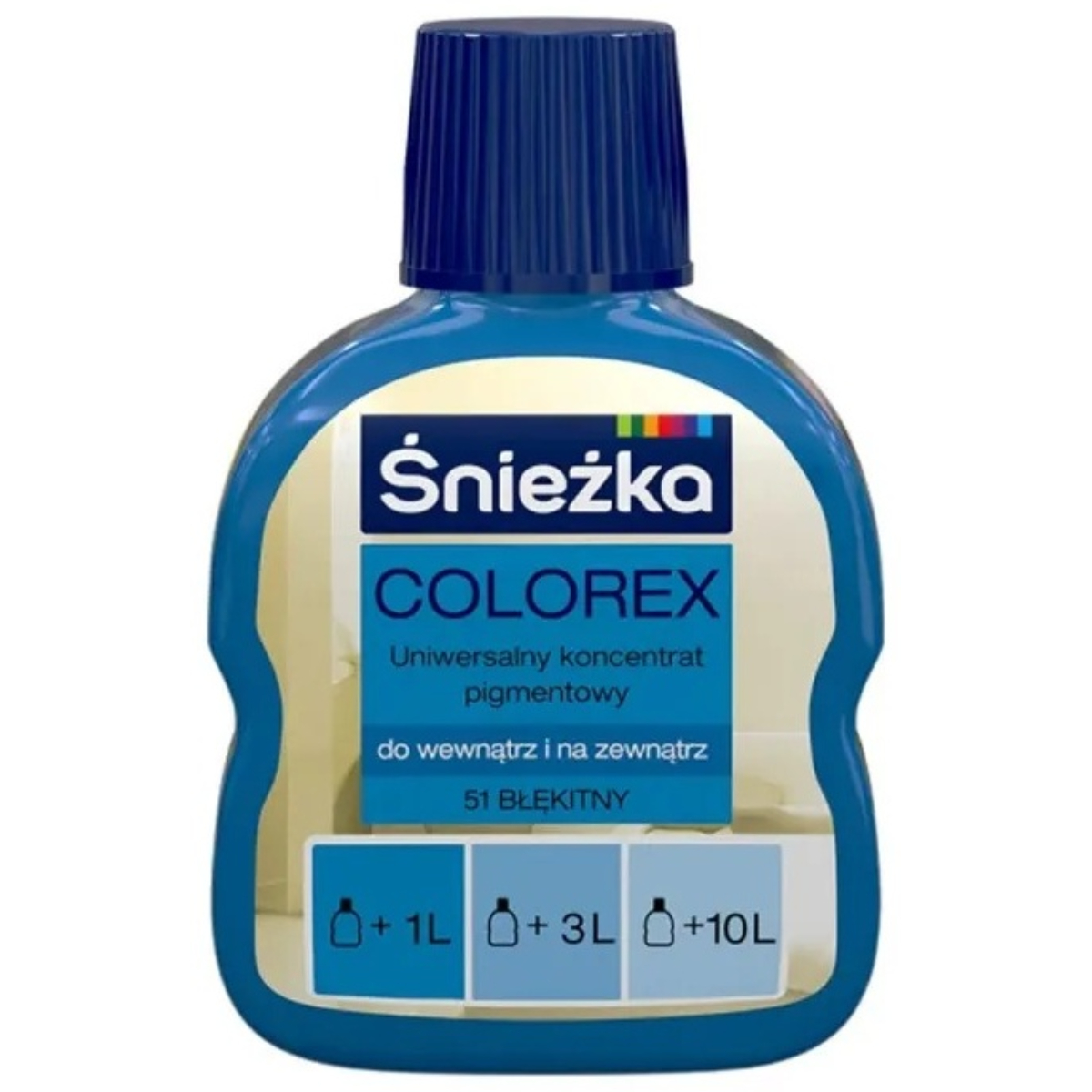 Колер SNIEZKA Colorex №51 голубой 100 мл