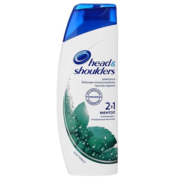 Шампунь Head & Shoulders+бальзам 200мл ментол