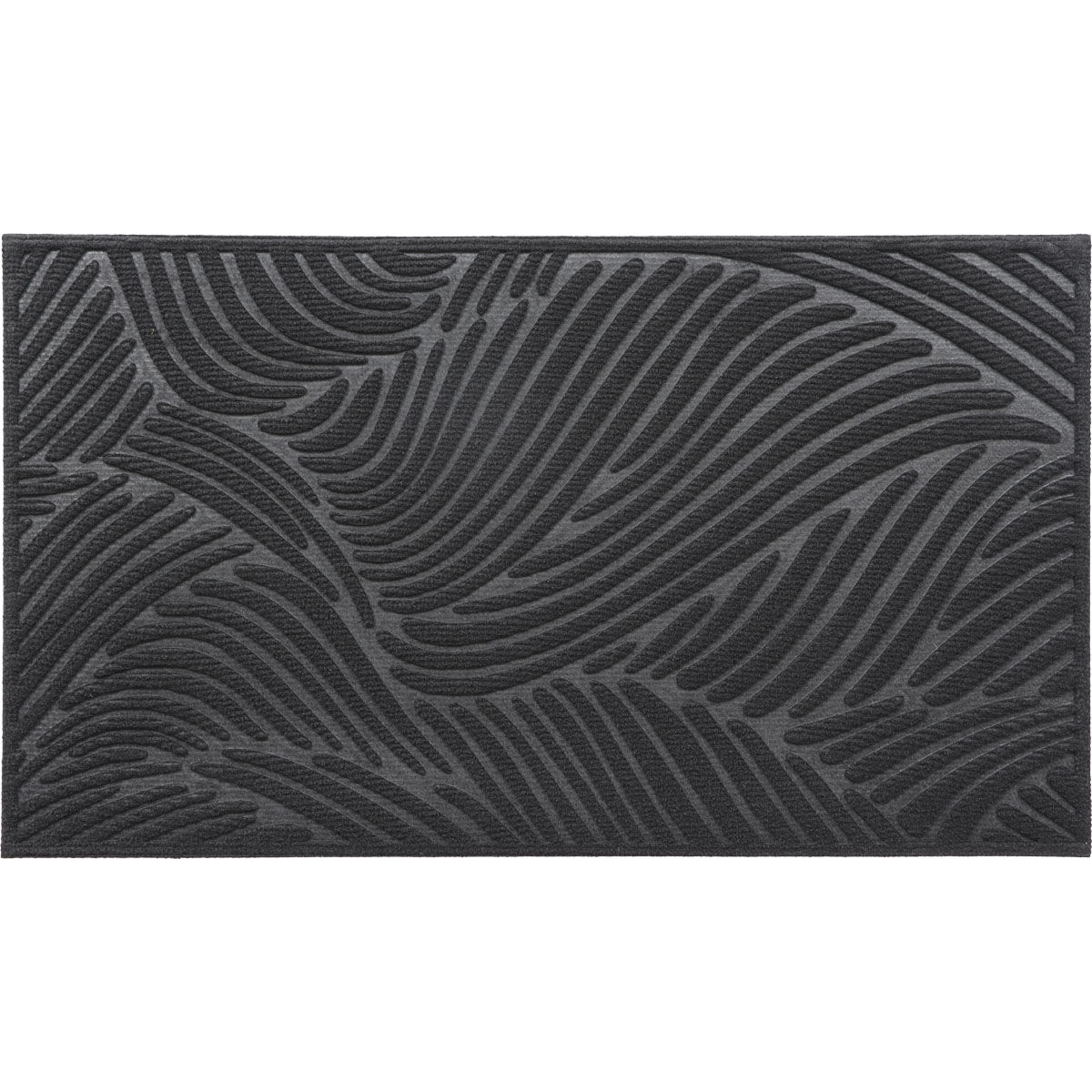 Коврик придверный Luance VAGUE 43,5х75 см черный 1474295