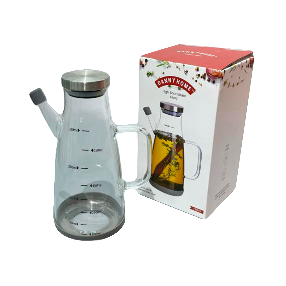 Кувшин для масла DH 750 мл. боросиликатное стекло 1900-78