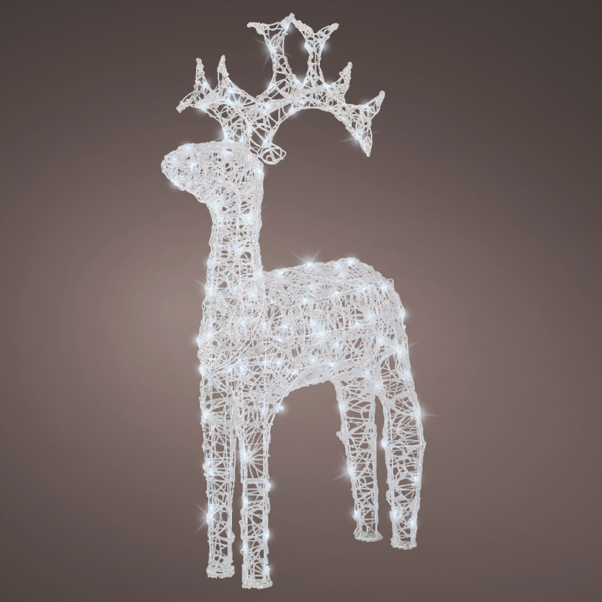 Фигурка новогодняя светодиодная Kaemingk Олень 116 см 491444