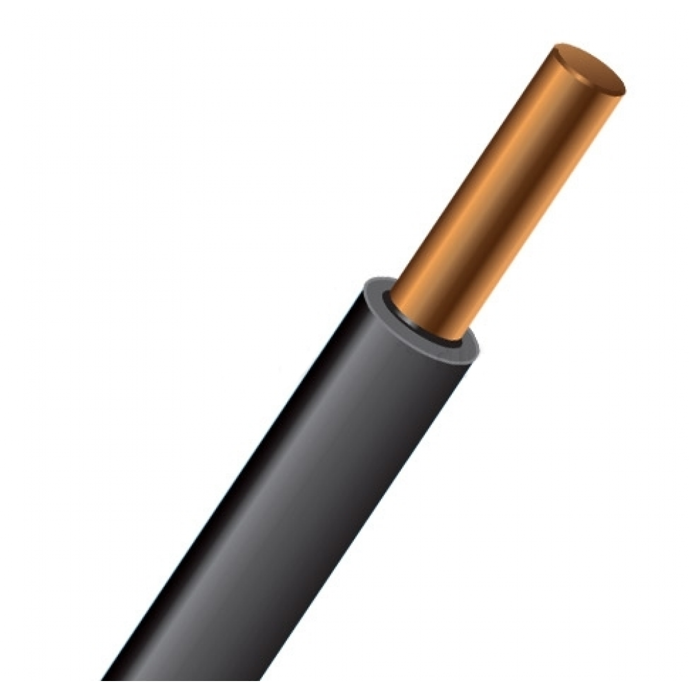 Провод ПВ 1- 2,5 (черный)