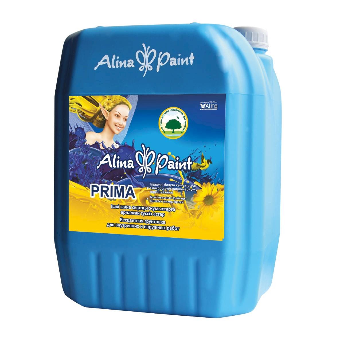 Грунтовка Alina Paint Prima, 5 кг (универсальная) Грунтовка Alina Paint Prima, 5 кг (универсальная)