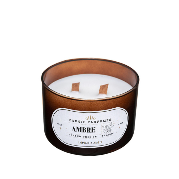 Аромасвеча Atmosphera Янтарь 470 г. 12х8 см 181626C